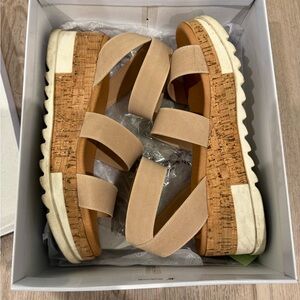 Steve Madden Blush Platform Sandals